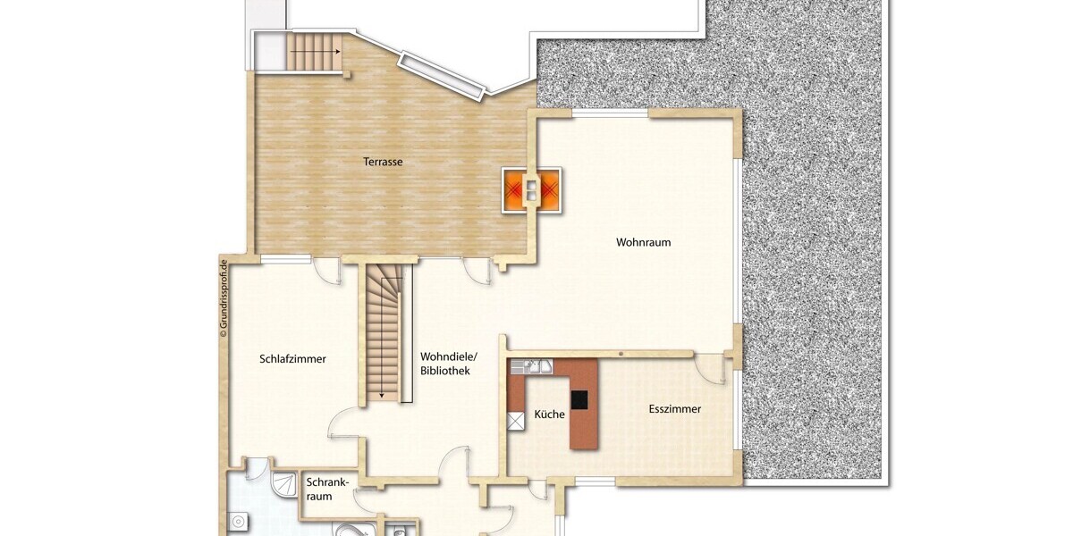 Grundriss Obergeschoss