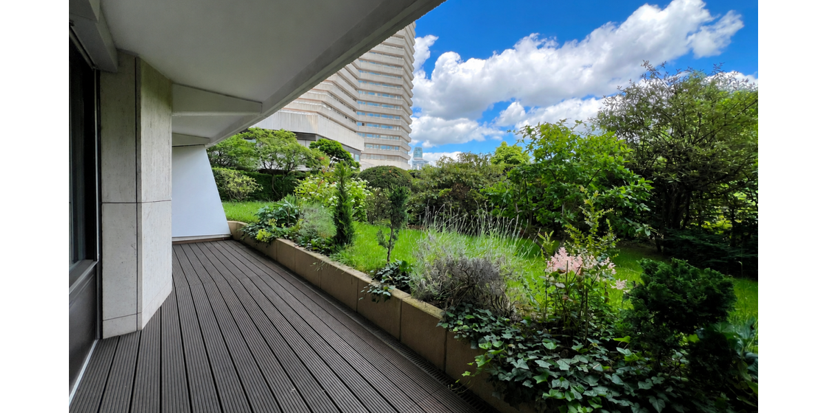 Ausblick Terrasse